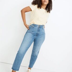 Madewell classic straight Jean